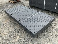 10No. UNUSED 8ft x 4ft 12.7mm GROUND PROTECTION MATS - 3