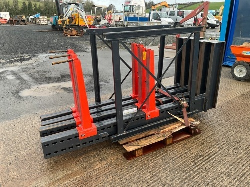 APPROX 3No. BAYS OF DOUBLE SIDED HEAVY DUTY 3 TIER STROAGE RACKING