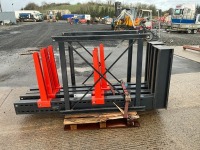 APPROX 3No. BAYS OF DOUBLE SIDED HEAVY DUTY 3 TIER STROAGE RACKING - 2