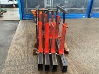 APPROX 3No. BAYS OF DOUBLE SIDED HEAVY DUTY 3 TIER STROAGE RACKING - 8