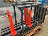 APPROX 3No. BAYS OF DOUBLE SIDED HEAVY DUTY 3 TIER STROAGE RACKING - 9