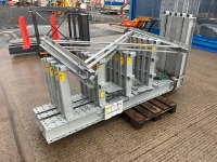 APPROX 4No. BAYS OF HEAVY DUTY 5 TIER GALVINSIED STROAGE RACKING