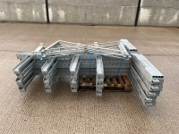 APPROX 4No. BAYS OF DOUBLE SIDED HEAVY DUTY 5 TIER GALVINSIED STROAGE RACKING - 2