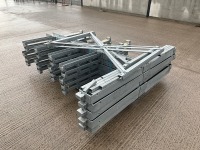 APPROX 4No. BAYS OF DOUBLE SIDED HEAVY DUTY 5 TIER GALVINSIED STROAGE RACKING - 3