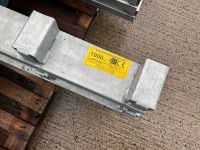 APPROX 4No. BAYS OF DOUBLE SIDED HEAVY DUTY 5 TIER GALVINSIED STROAGE RACKING - 7