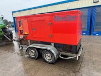 MACGEN 60KVA TWIN AXLE FAST TOW SUPER SILENT DIESEL GENERATOR - 7