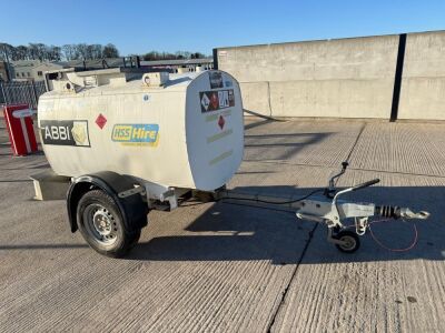 WESTERN 985lt SINGLE AXLE FAST TOW BUNDED METAL FUEL BOWSER