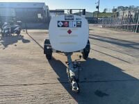 WESTERN 985lt SINGLE AXLE FAST TOW BUNDED METAL FUEL BOWSER - 2