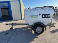 WESTERN 985lt SINGLE AXLE FAST TOW BUNDED METAL FUEL BOWSER - 4