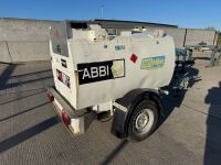 WESTERN 985lt SINGLE AXLE FAST TOW BUNDED METAL FUEL BOWSER - 7