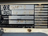 WESTERN 985lt SINGLE AXLE FAST TOW BUNDED METAL FUEL BOWSER - 9