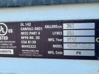 WESTERN 985lt SINGLE AXLE FAST TOW BUNDED METAL FUEL BOWSER - 10