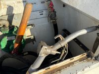 WESTERN 985lt SINGLE AXLE FAST TOW BUNDED METAL FUEL BOWSER - 13