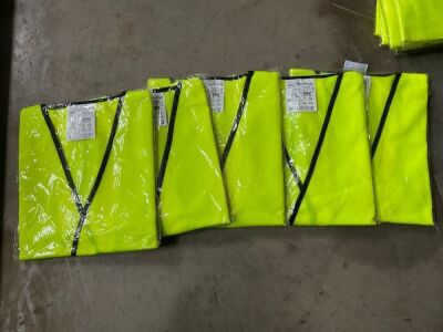 5No. XXL HI-VIZ VESTS