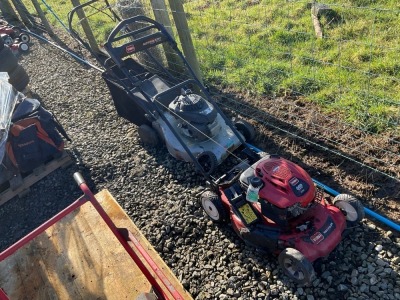 2No. ASSORTED WALK BEHIND LAWNMOWERS