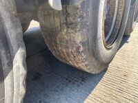 SDC 22ft FLAT BED TRI AXLE DRAG TRAILER ON AIR - 9