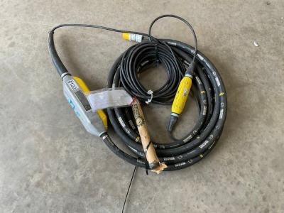 WACKER NEUSON 110v CONCRETE POKER UNIT & WORM