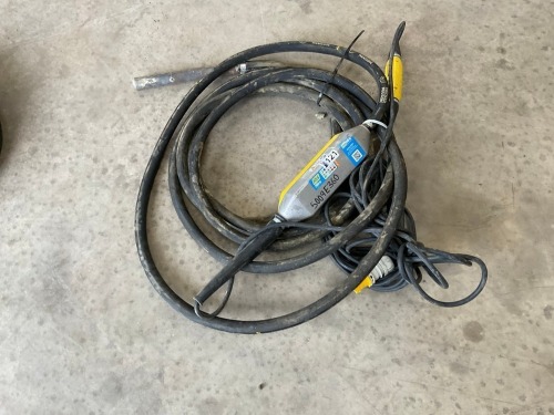 WACKER NEUSON 110v CONCRETE POKER UNIT & WORM