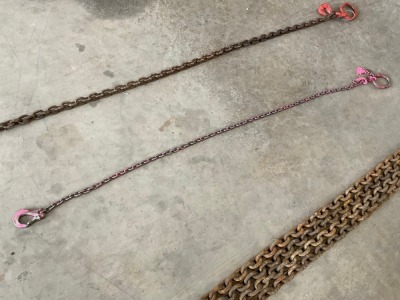 1.5 TON 6mm LIFTING CHAIN & HOOK