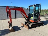KUBOTA U27-4 2.6 TON MINI DIGGER