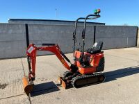 KUBOTA K008-3 1 TON MICRO DIGGER