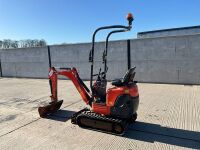 KUBOTA K008-3 1 TON MICRO DIGGER - 3