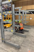 APPROX 4No. BAYS OF HEAVY DUTY 5 TIER GALVINSIED STROAGE RACKING - 9