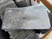 WOODEN CRATE TO INC. APPROX 500No. 20x10 NATURAL SLATES - 4