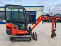 KUBOTA KX016-4 1.6 TON MINI DIGGER - 7