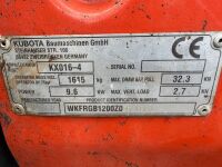 KUBOTA KX016-4 1.6 TON MINI DIGGER - 12