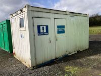 APPROX. 16ft x 8ft ANTI VANDAL COMBI TOILET BLOCK&nbsp;