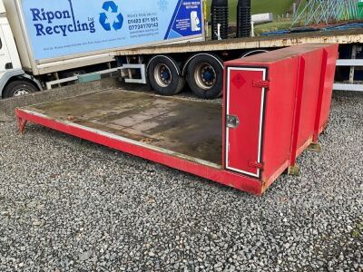 APPROX. 15ft x 7ft FLAT BED BODY TO SUIT 3.5 TON TRUCK