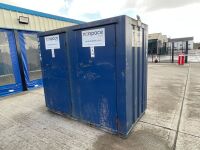 APPROX. 8ft x 4ft ANTI VANDAL DOUBLE MAINS SITE TOILET - 2