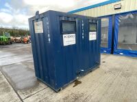 APPROX. 8ft x 4ft ANTI VANDAL DOUBLE MAINS SITE TOILET - 4