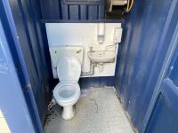 APPROX. 8ft x 4ft ANTI VANDAL DOUBLE MAINS SITE TOILET - 10