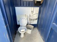 APPROX. 8ft x 4ft ANTI VANDAL DOUBLE MAINS SITE TOILET - 13