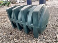 APPROX. 1300lt PLASTIC OIL TANK - 6