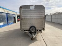 APPROX. 12.6ft x 6.6ft IFOR WILLIAMS TWIN AXLE 3500KGS LIVESTOCK TRAILER - 3