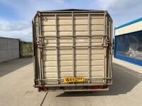 APPROX. 12.6ft x 6.6ft IFOR WILLIAMS TWIN AXLE 3500KGS LIVESTOCK TRAILER - 14