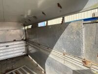 APPROX. 12.6ft x 6.6ft IFOR WILLIAMS TWIN AXLE 3500KGS LIVESTOCK TRAILER - 21