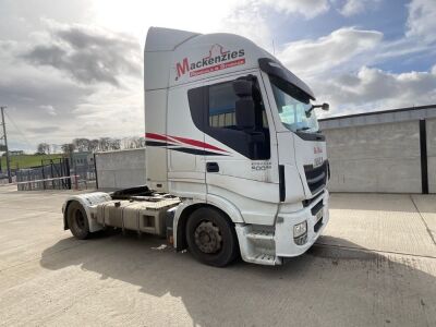 IVECO STRALIS 500 EURO6 6x2 AUTOMATIC TRACTOR UNIT ON AIR