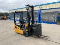 CATERPILLAR EP16 1.6 TON BATTERY OPERATED FORKLIFT - 7