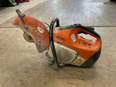 STIHL TS410 PETROL CONCRETE SAW NB: Spares/repair - pull cord missing