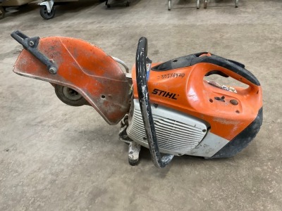 STIHL TS410 PETROL CONCRETE SAW NB: Spares/repair - pull cord missing