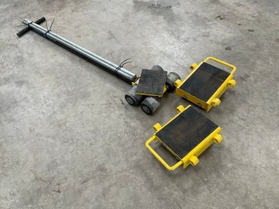 YALE LX-12R 6 TON MACHINERY MOVING SKATES