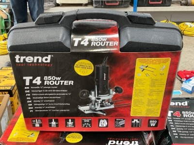 UNUSED TREND T4 110V ROUTER