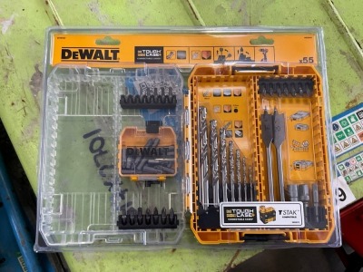 UNUSED DEWALT 55pc BIT SET