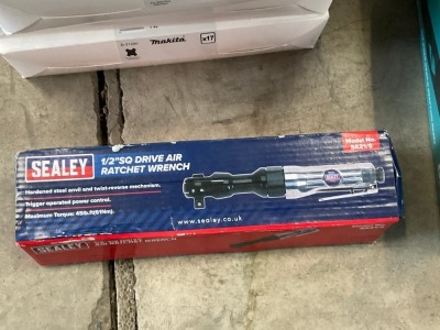 UNUSED SEALY SA21/S 1/2" AIR RATHCET