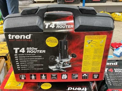UNUSED TREND T4 110V ROUTER