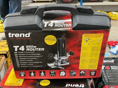 UNUSED TREND T4 110V ROUTER